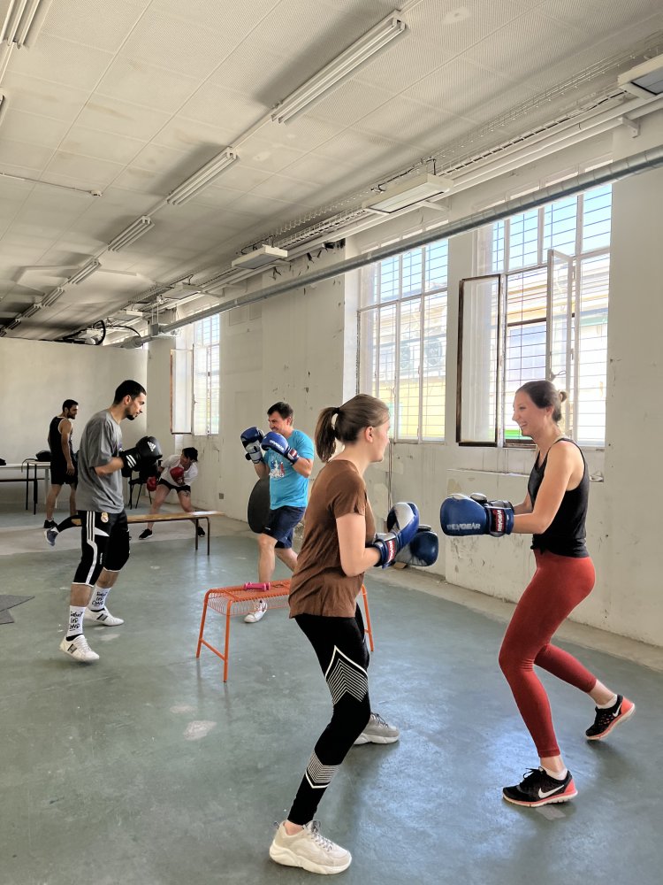 initiation boxe en entreprise cours de sport au travail qualité de travail